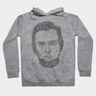 Lincoln Line Art Hoodie